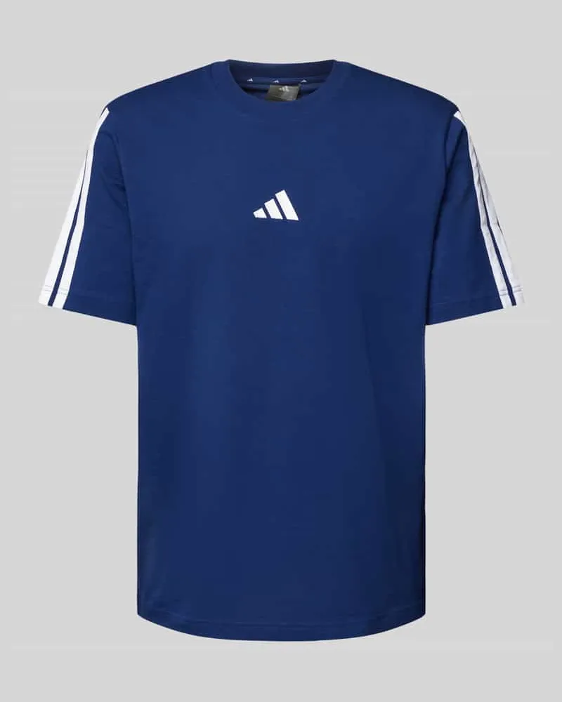 adidas T-Shirt mit Label-Print 