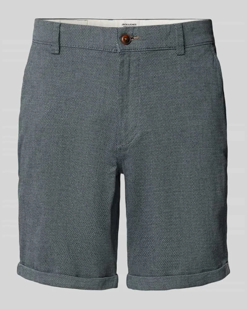 Jack & Jones Regular Fit Shorts mit Strukturmuster Modell 'FURY 