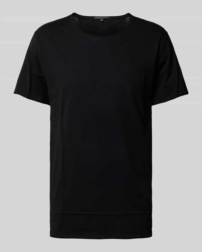 Drykorn T-Shirt mit Rundhalsausschnitt Modell 'KENDRICK Weiss