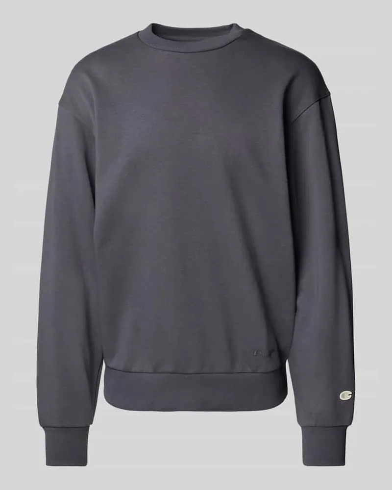 Champion Sweatshirt mit Label-Stitching 
