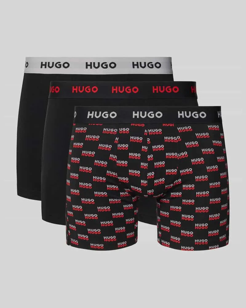 HUGO BOSS Pants aus Baumwoll-Mix Black