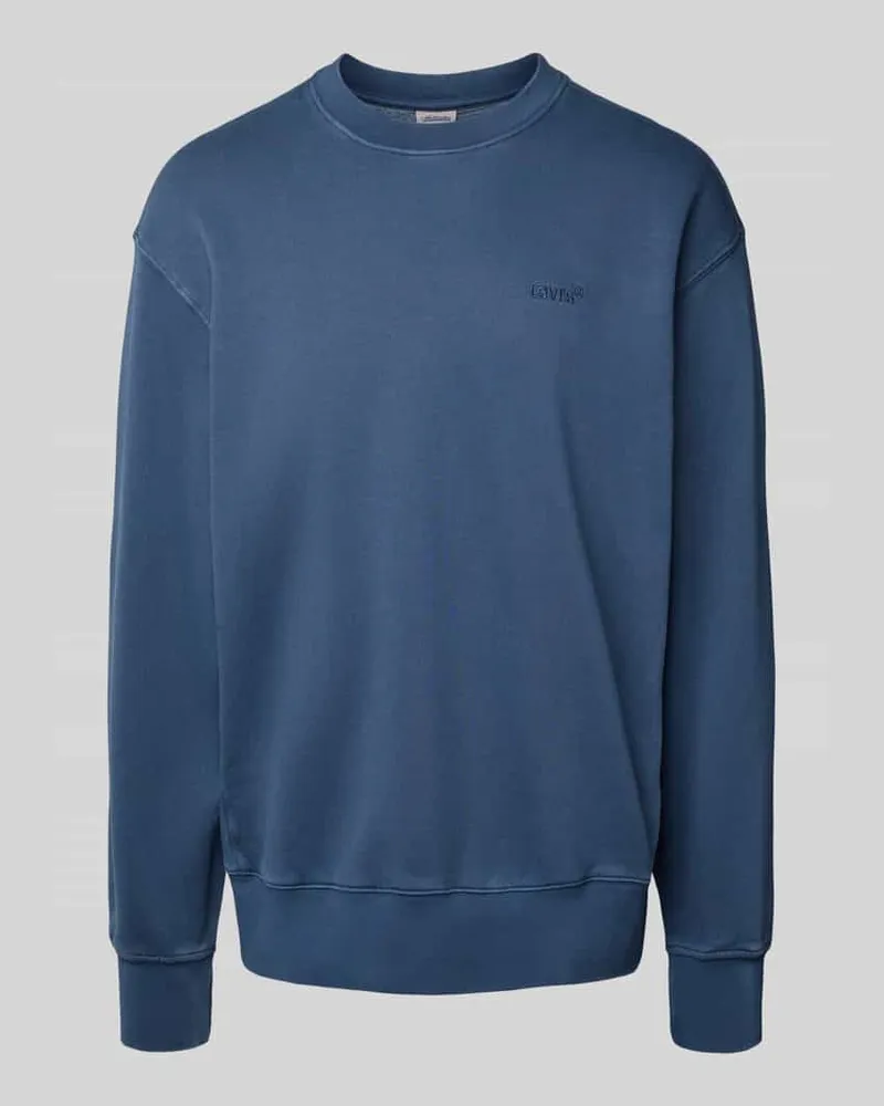 Levi's Relaxed Fit Sweatshirt mit Label-Stitching 