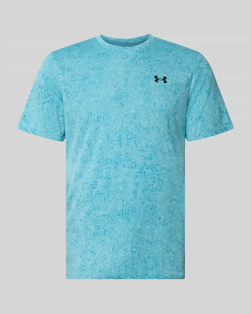 Under Armour Funktionsshirt im Allover-Look mit Logo Modell 'Pixelate Sky