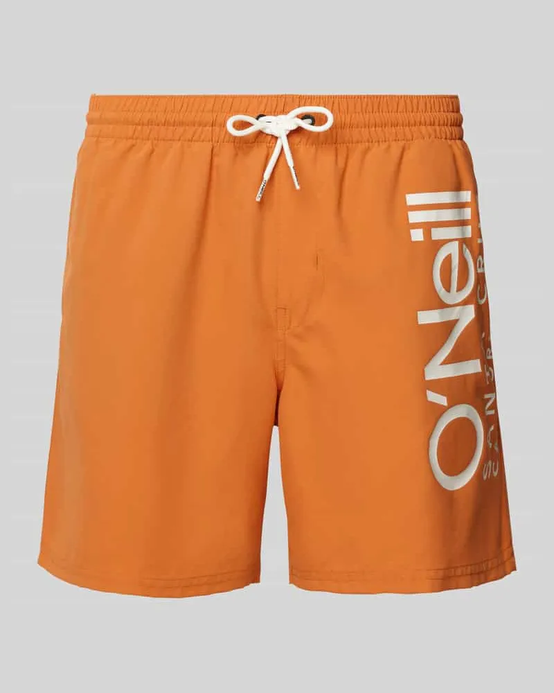 O´Neill Relaxed Fit Badeshorts mit Label-Print Modell 'ORIGINAL CALI 