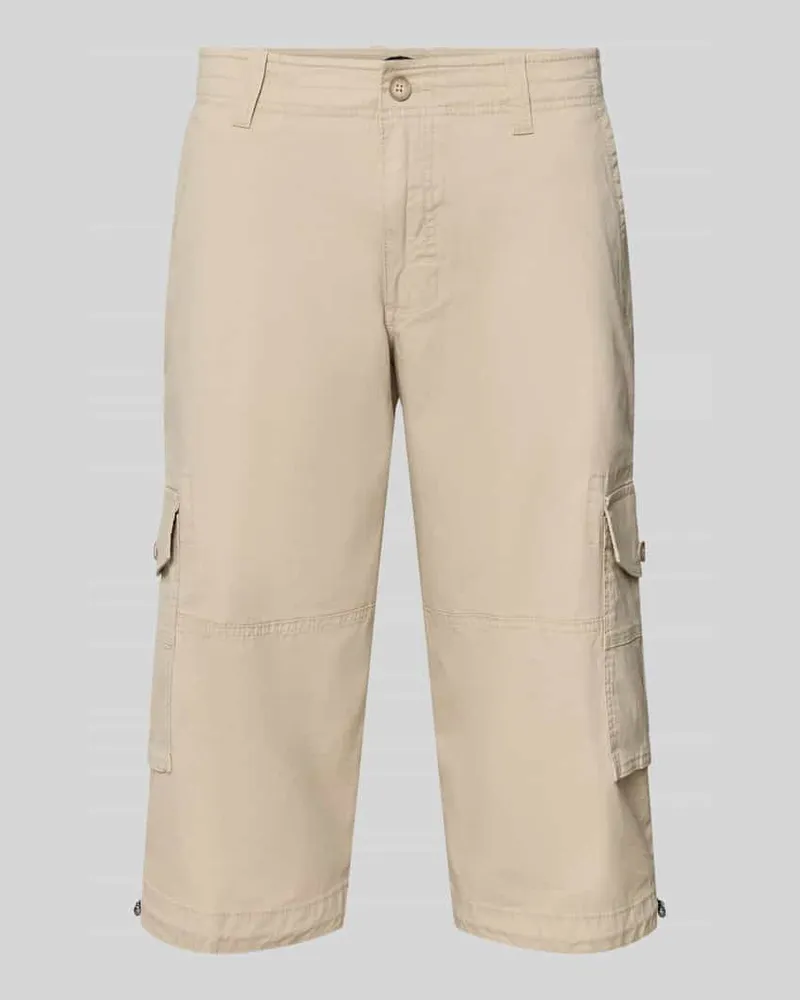 Bugatti Capri Cargo Pants mit Pattentaschen Beige