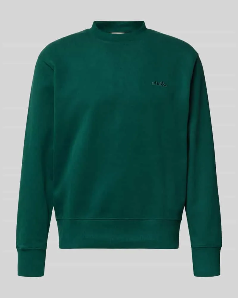 Ellesse Sweatshirt mit Rundhalsausschnitt Modell 'CORCOLLE Dunkelgruen