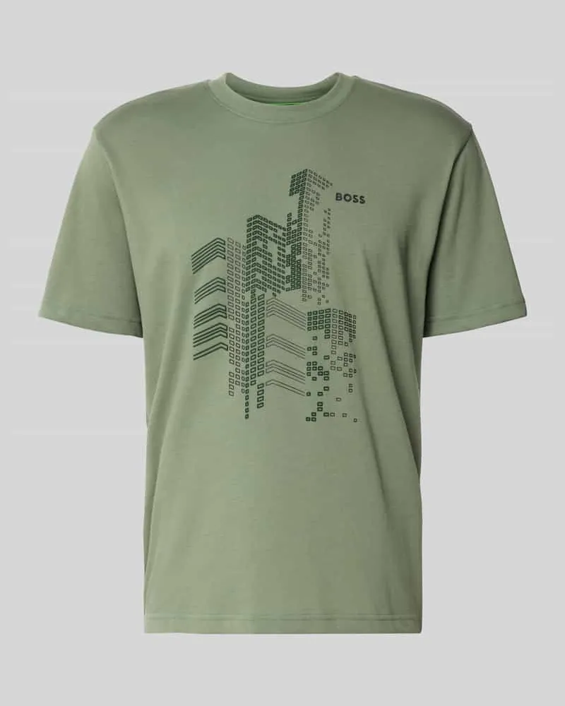HUGO BOSS Regular Fit T-Shirt aus reiner Baumwolle 
