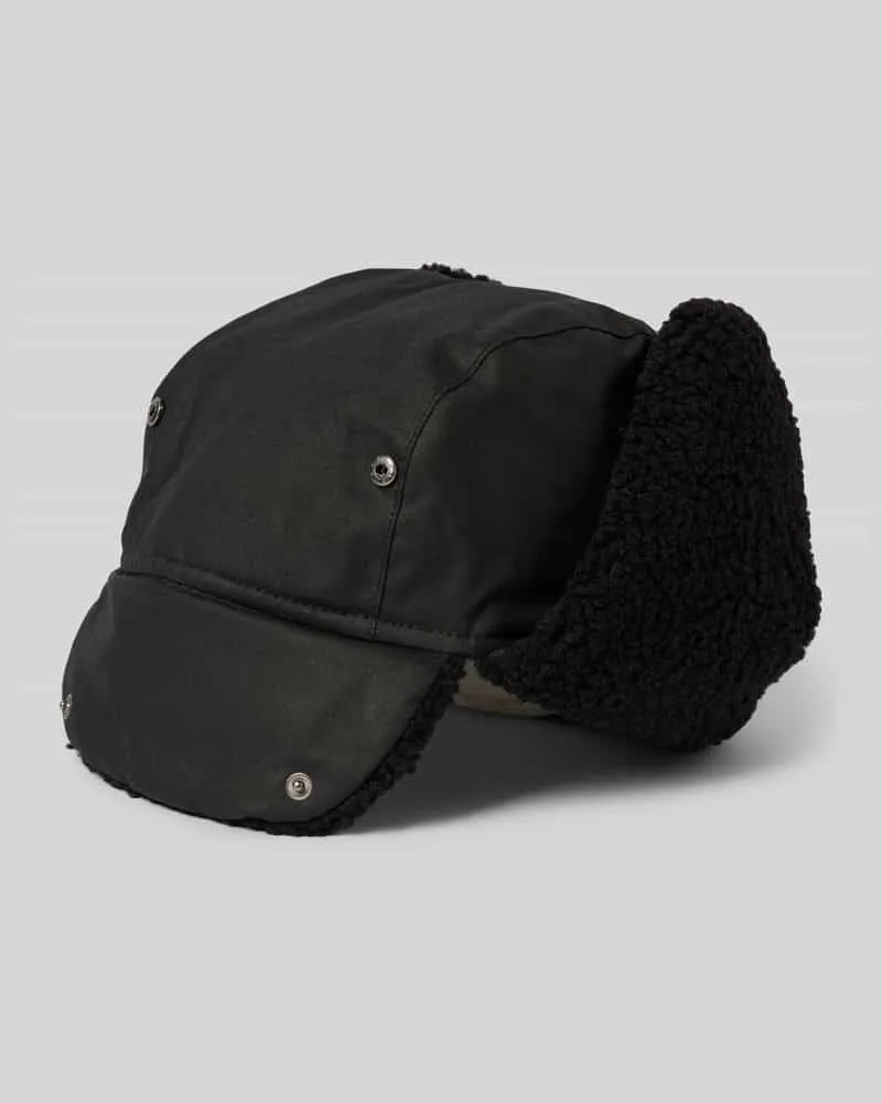Barbour Mütze mit Ohrenklappen Modell 'MORAR Black