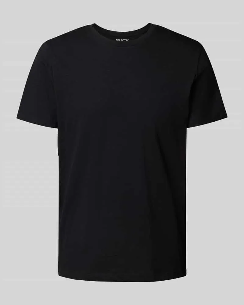Selected Homme Regular Fit T-Shirt aus reiner Baumwolle Modell 'ASPEN 