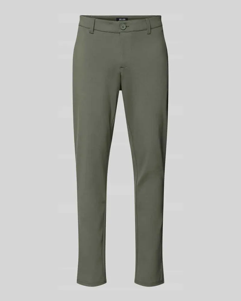 Only & Sons Tapered Fit Stoffhose mit Gesäßtaschen Modell 'MARK 