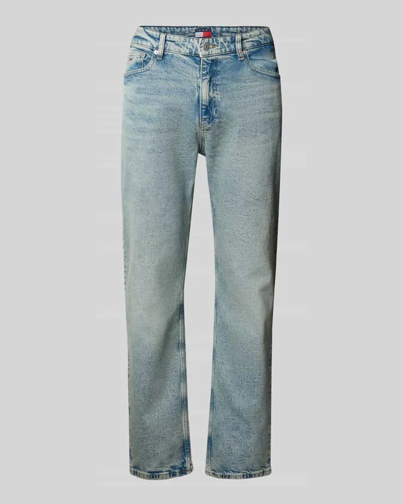 Tommy Hilfiger Slim Fit Jeans aus Baumwoll-Mix mit Logo-Stitching Modell 'RYAN 