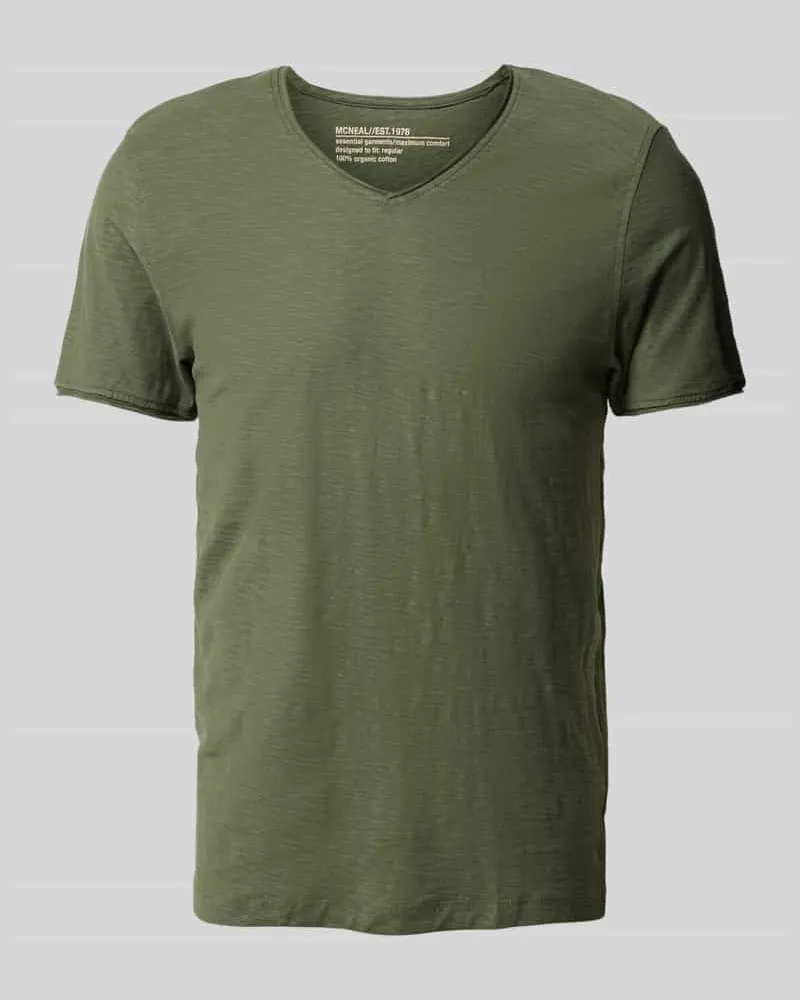 McNeal T-Shirt mit V-Ausschnitt 