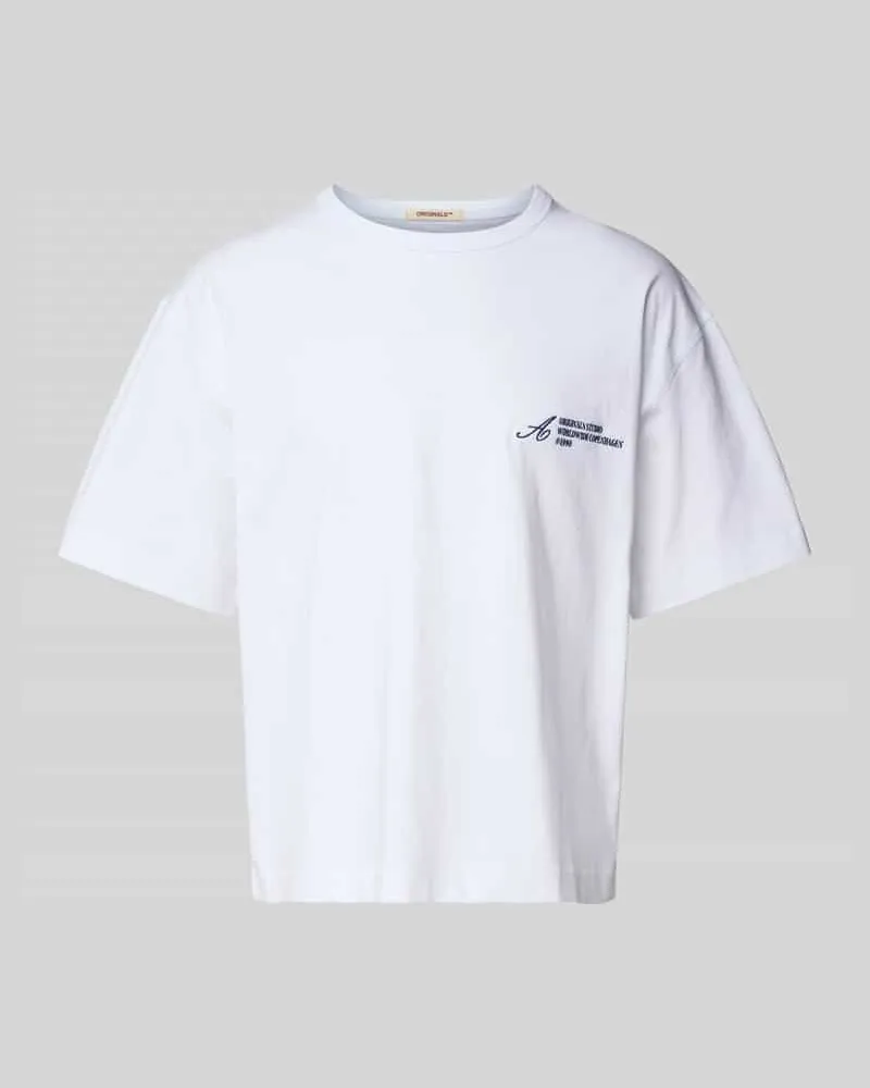 Jack & Jones T-Shirt mit Label-Stitching 