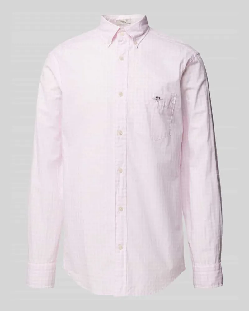 Gant Regular Fit Freizeithemd mit Vichy-Karo Modell 'POPLIN 
