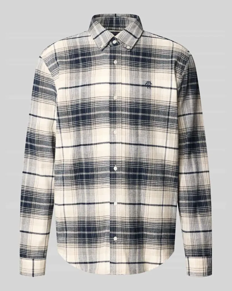 McNeal Regular Fit Freizeithemd mit Button-Down-Kragen Beige