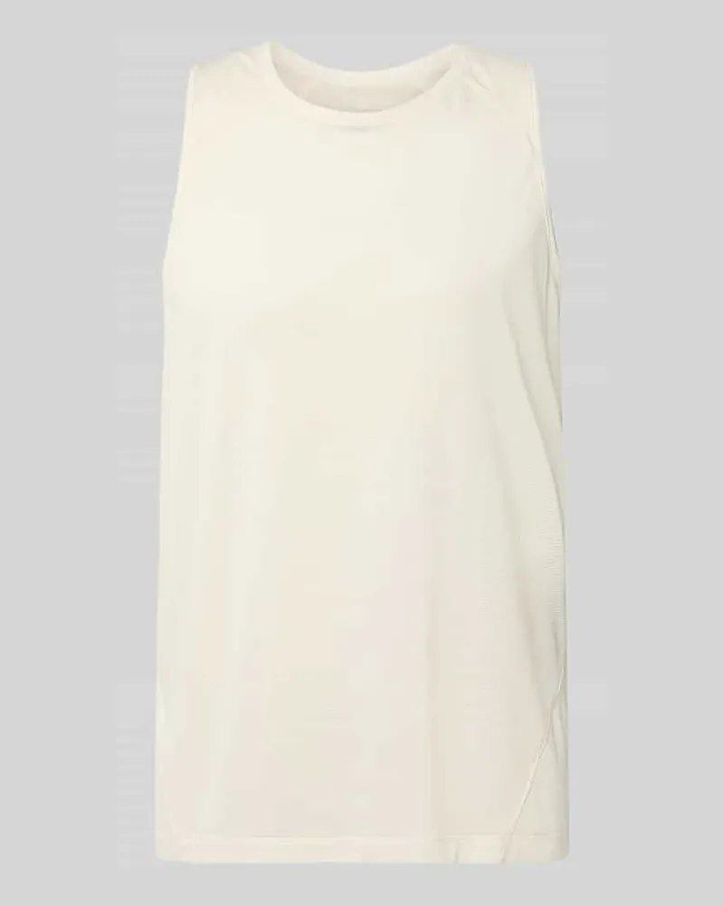 Salomon Tanktop mit Rundhalsausschnitt und Logo Offwhite
