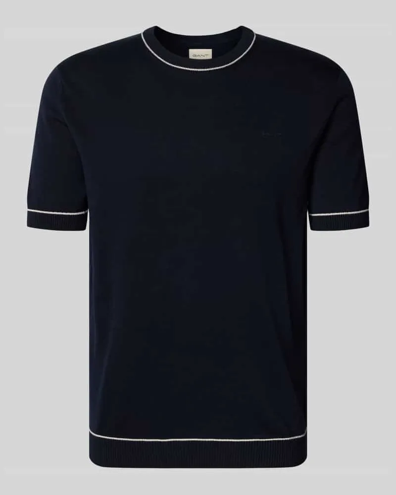 Gant Regular Fit Poloshirt mit Label-Stitching Marine