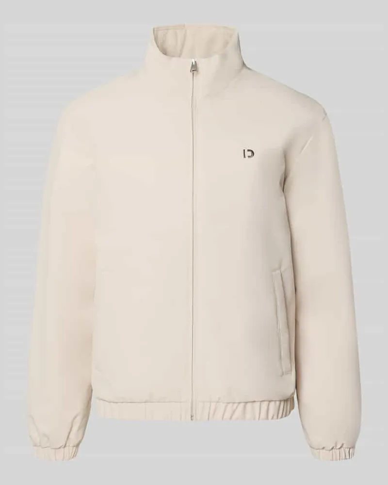 Tom Tailor Relaxed Fit Blouson mit Stehkragen Beige