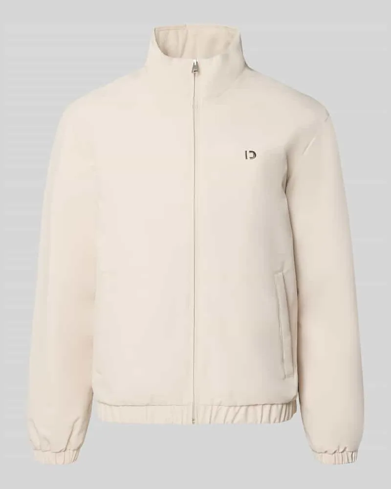 Tom Tailor Relaxed Fit Blouson mit Stehkragen Beige