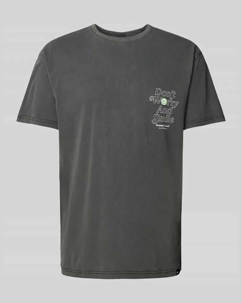 Tommy Hilfiger T-Shirt mit Statement-Print 