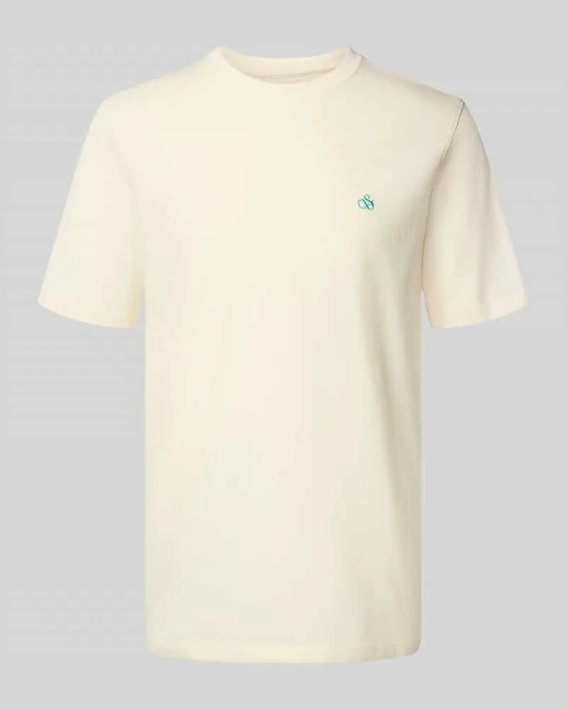 Scotch&Soda T-Shirt mit Logo-Stitching 