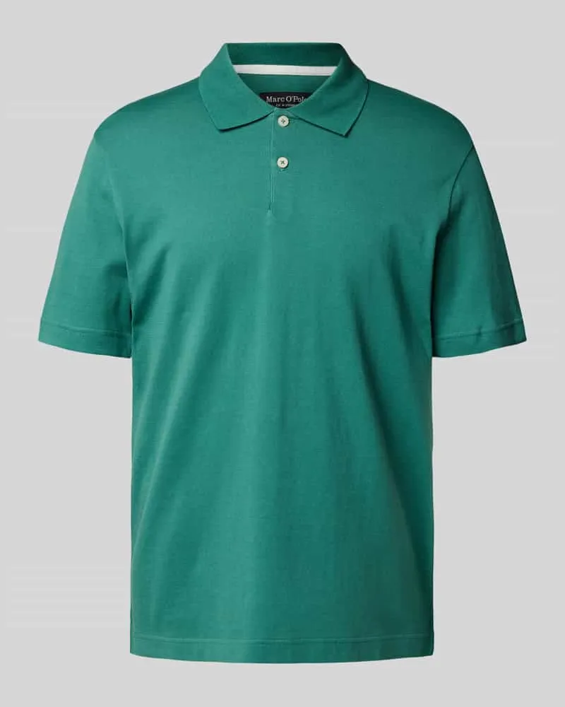Marc O'Polo Regular Fit Poloshirt aus reiner Baumwolle Mint