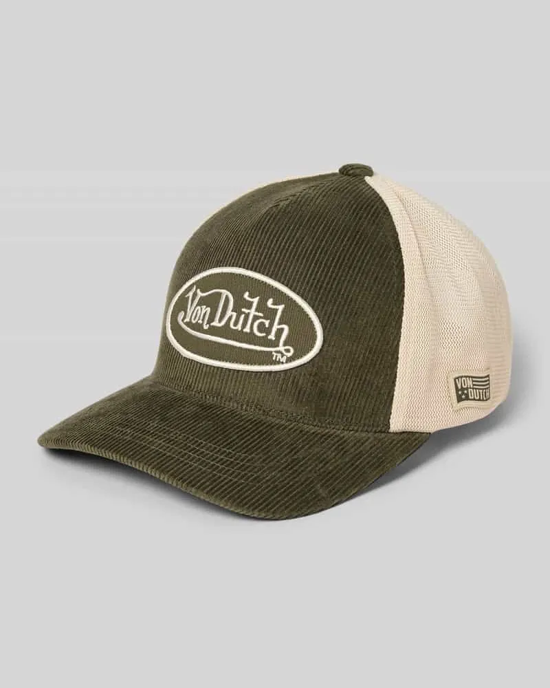 Von Dutch Trucker Cap aus Baumwoll-Mix Modell 'CASQUETTE Anthrazit