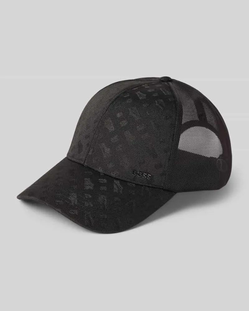 HUGO BOSS Basecap mit Mesh-Einsatz im Trucker-Style 