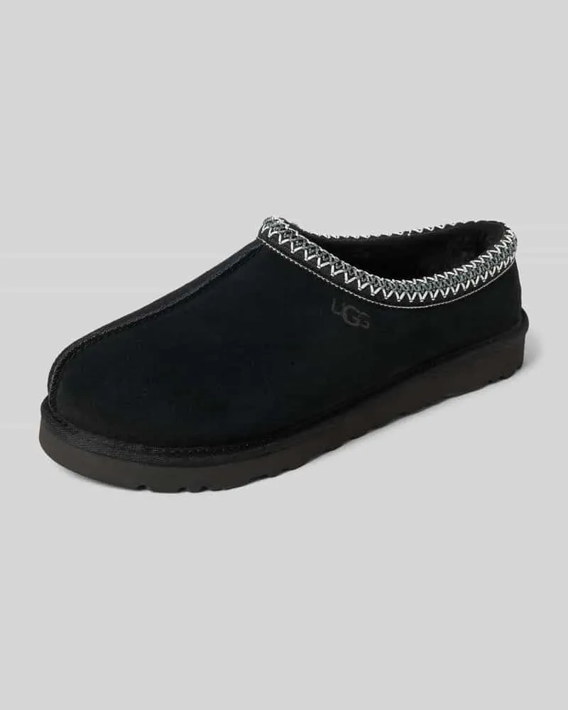 UGG Hausschuhe mit Label-Detail Modell 'TASMAN Black