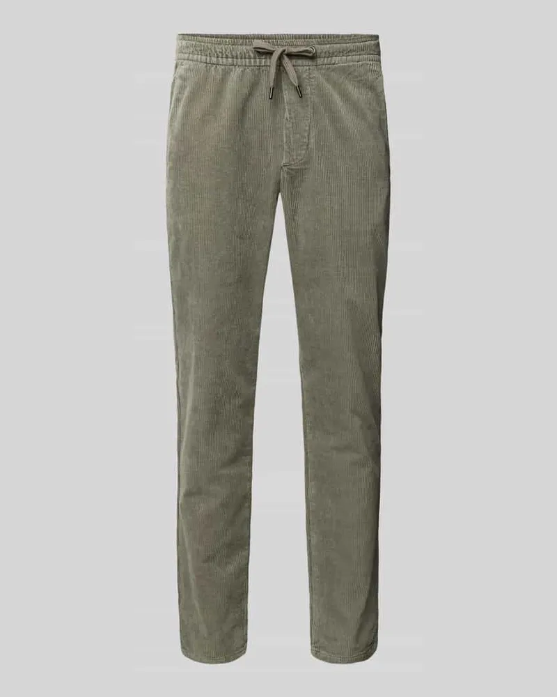 Only & Sons Tapered Fit Cordhose mit elastischem Bund Modell 'LINUS 