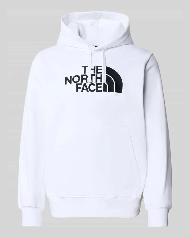 The North Face Hoodie mit Label-Print Weiss