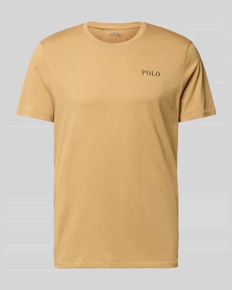 Ralph Lauren Regular Fit T-Shirt mit Logo-Print Modell 'Crew 