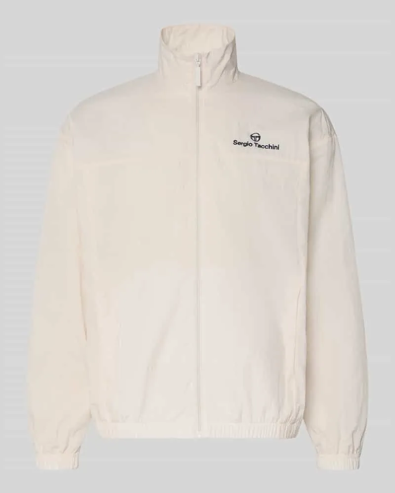 Sergio Tacchini Regular Fit Jacke mit Stehkragen Modell 'Nayla Offwhite
