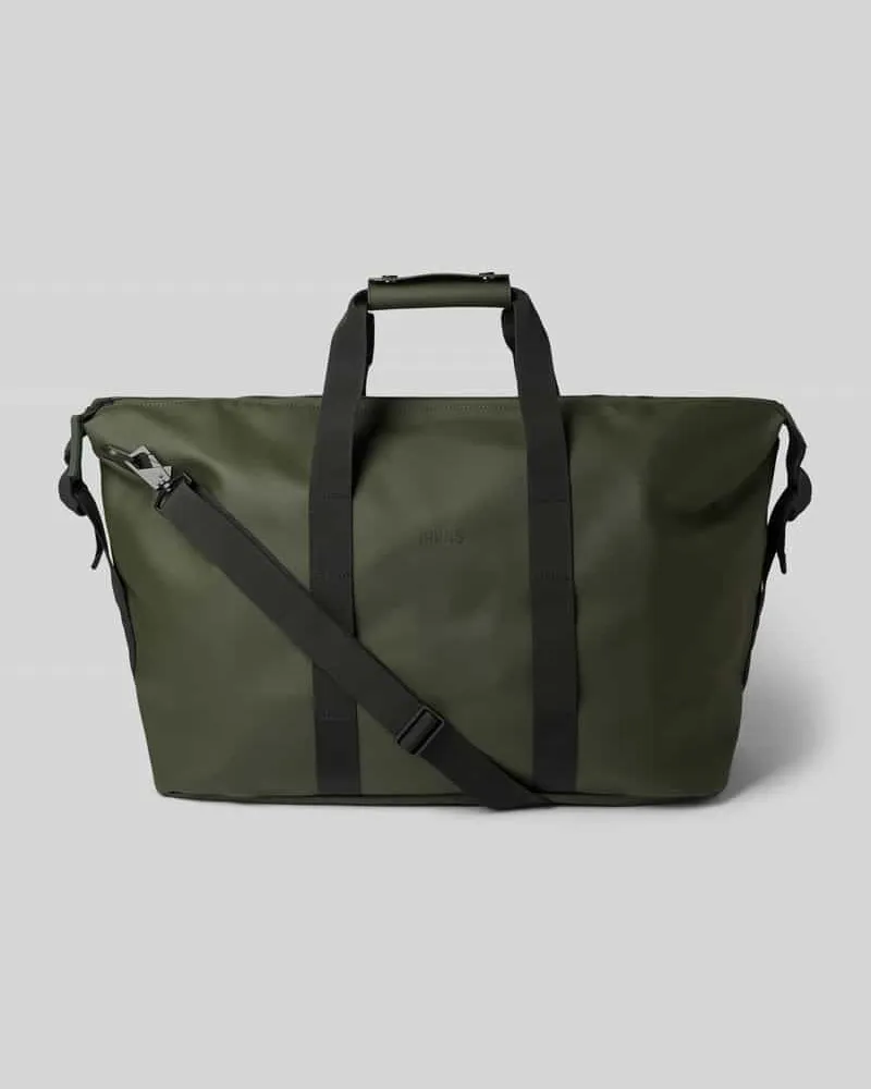 RAINS Weekend Bag mit Logo-Detail Modell 'Hilo Oliv