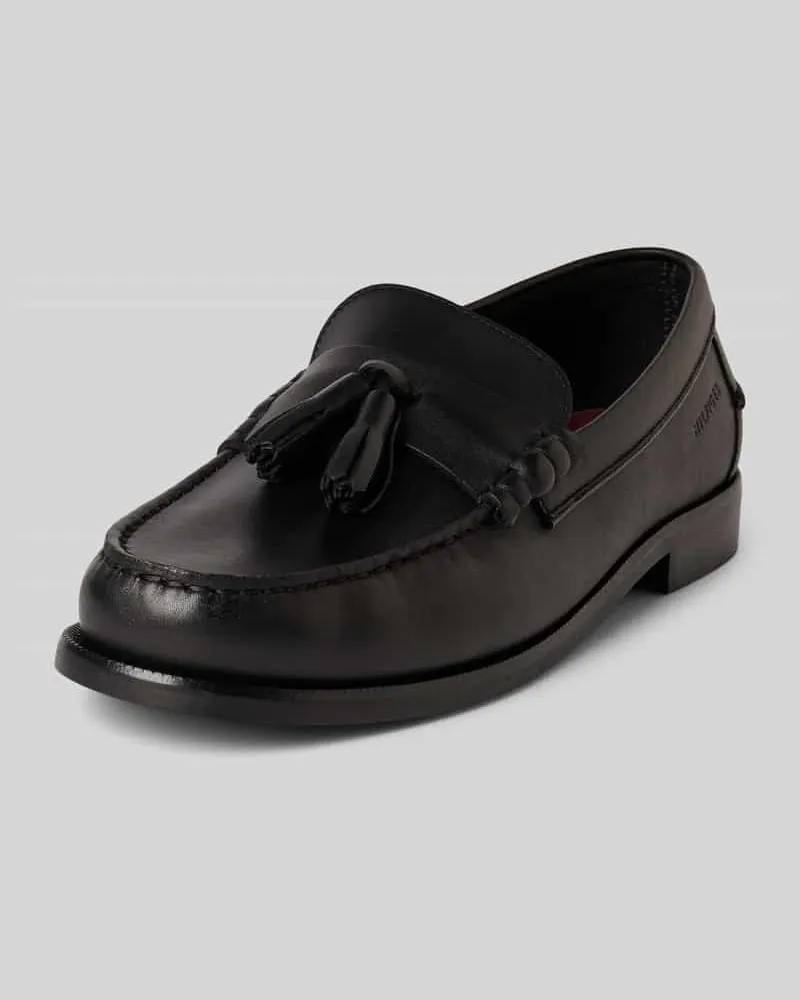 Tommy Hilfiger Loafer aus echtem Leder mit Quaste 