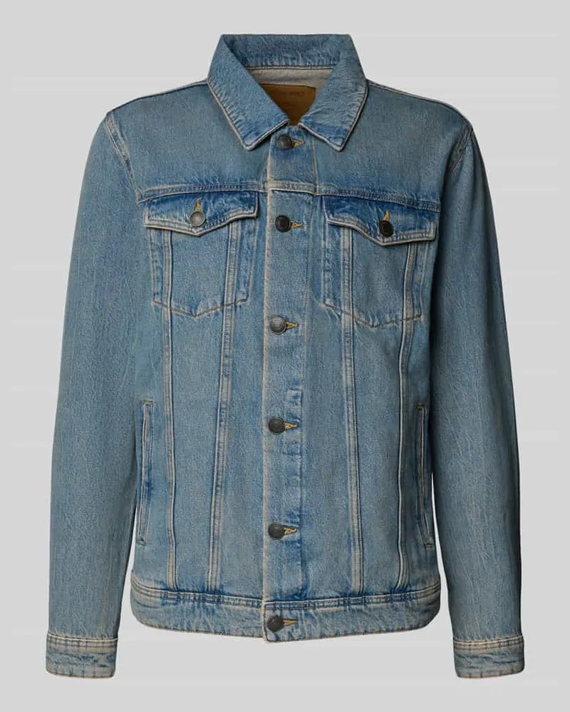 Jack & Jones Regular Fit Jeansjacke mit Brusttaschen 