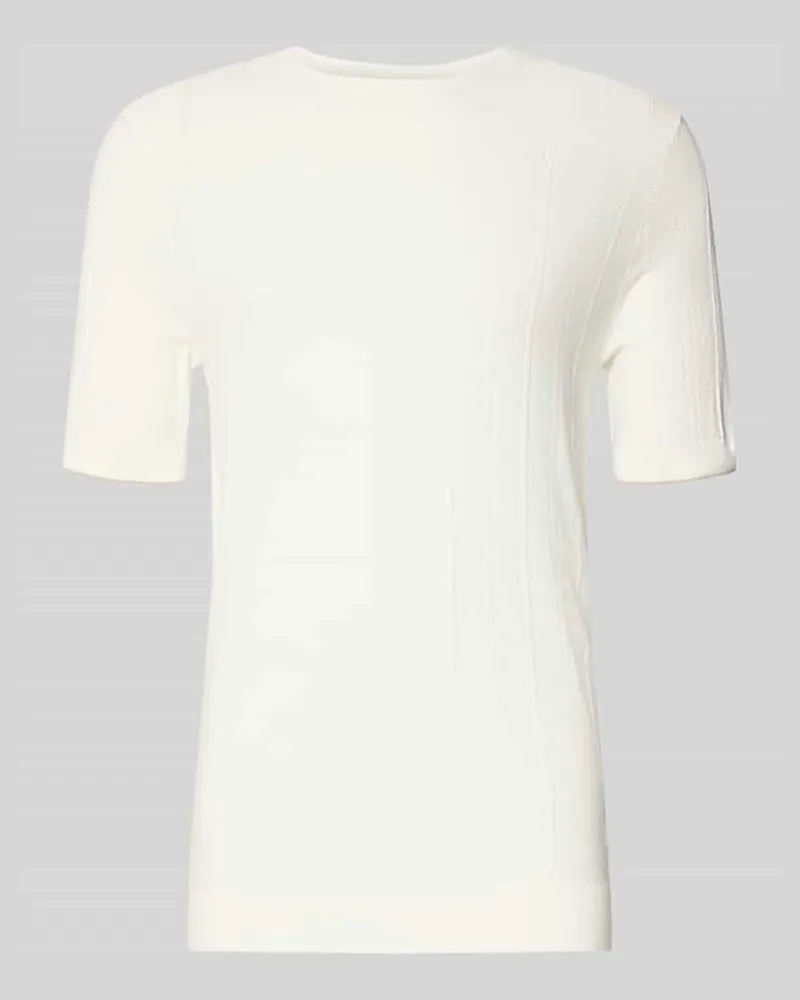 cinque Strickshirt mit Viskose-Anteil Modell 'Gion Weiss
