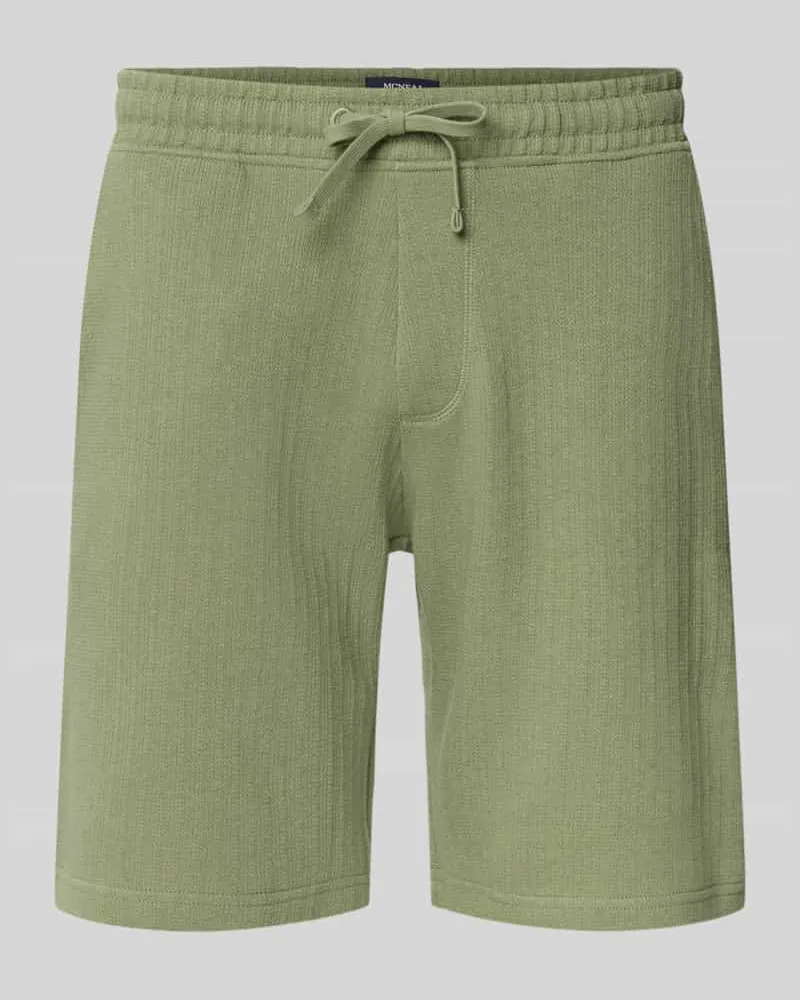 McNeal Regular Fit Shorts mit Tunnelzug Lind