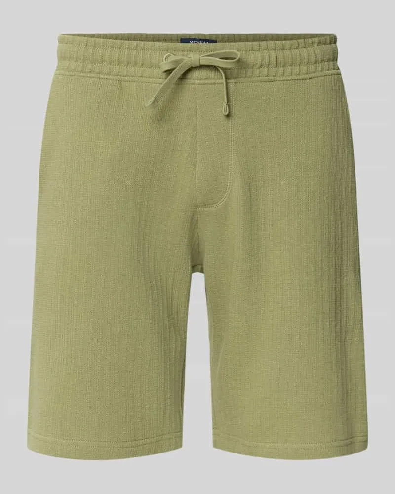 McNeal Regular Fit Shorts mit Tunnelzug Lind