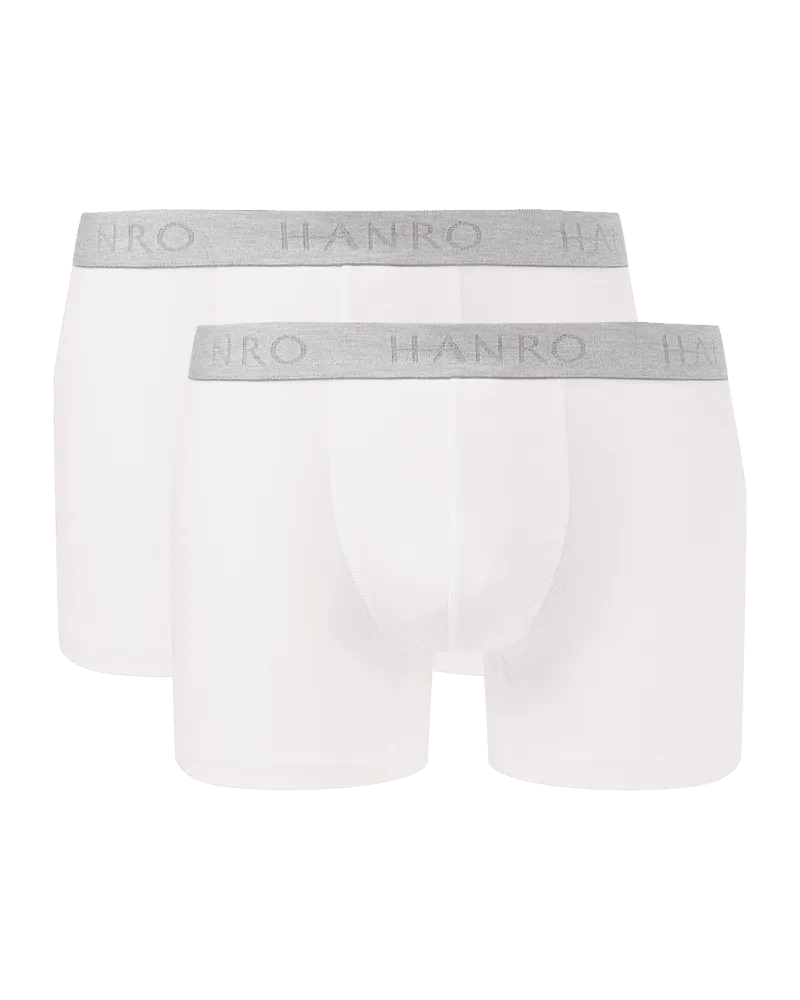 Hanro Trunks mit Label-Details im 2er-Pack 
