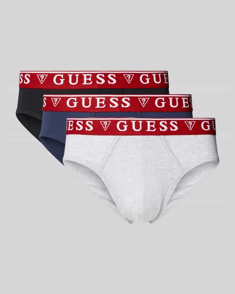 Guess Slip mit elastischem Logo-Bund Modell 'BRIAN 