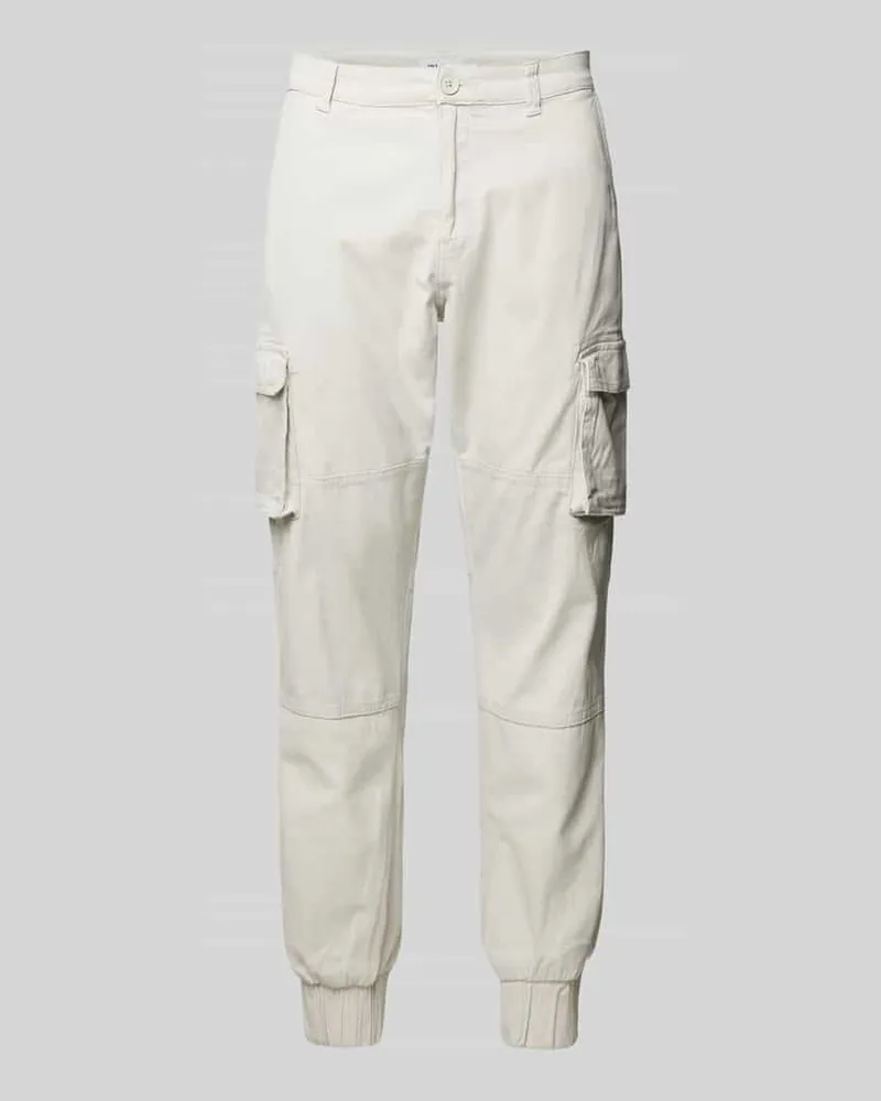 Only & Sons Stoffhose mit Gesäßtaschen Modell 'CANS Hellgrau