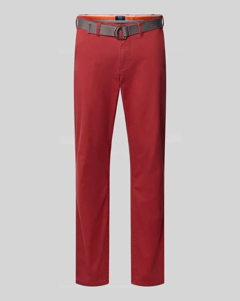 McNeal Slim Fit Chino mit Gürtel 