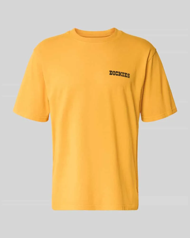 Dickies T-Shirt mit Logo Modell 'DARRTOWN Senf