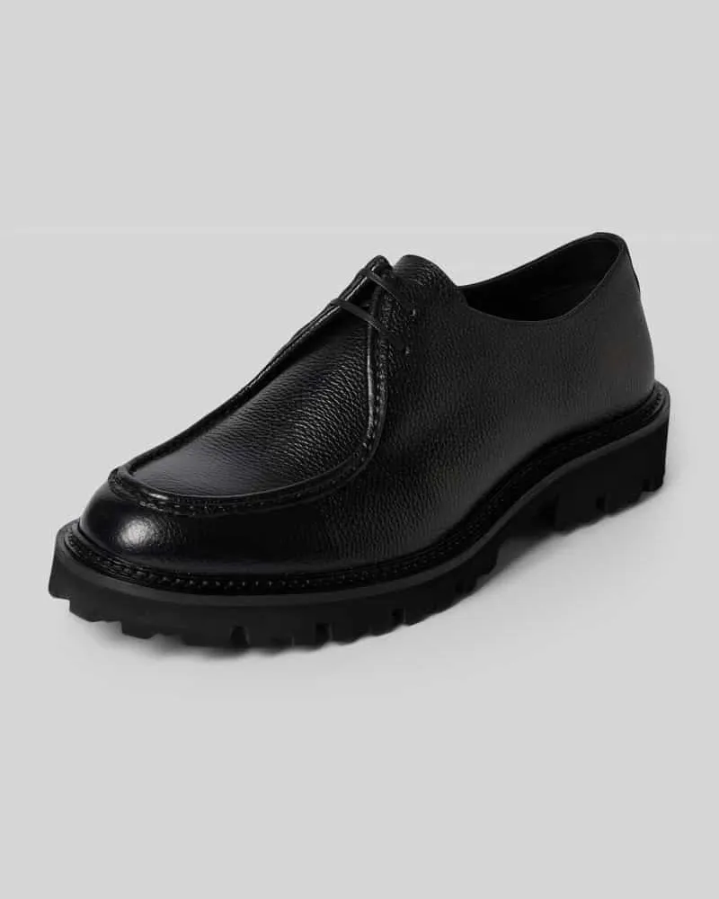 Digel Schnürschuhe aus echtem Leder Modell 'Stefano Black