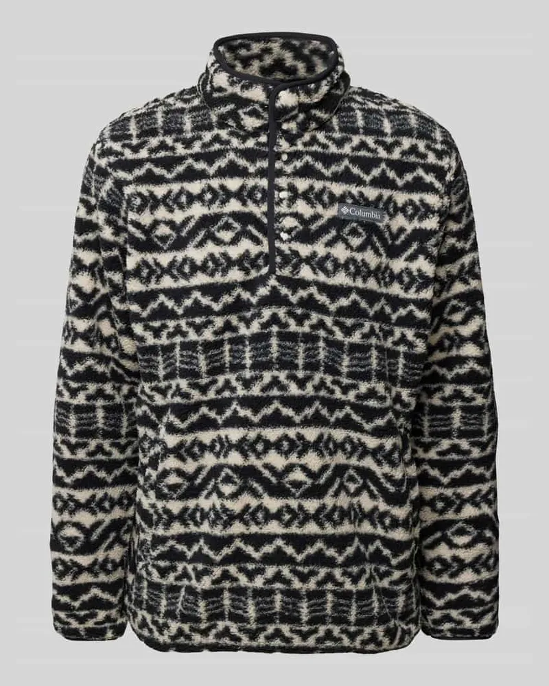 Columbia Sportswear Company Sweatshirt mit Stehkragen Modell 'RUGGED RIDGE Beige