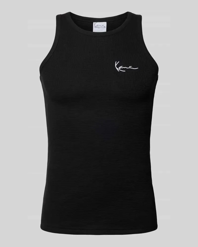Karl Kani Tanktop mit Label-Stitching 