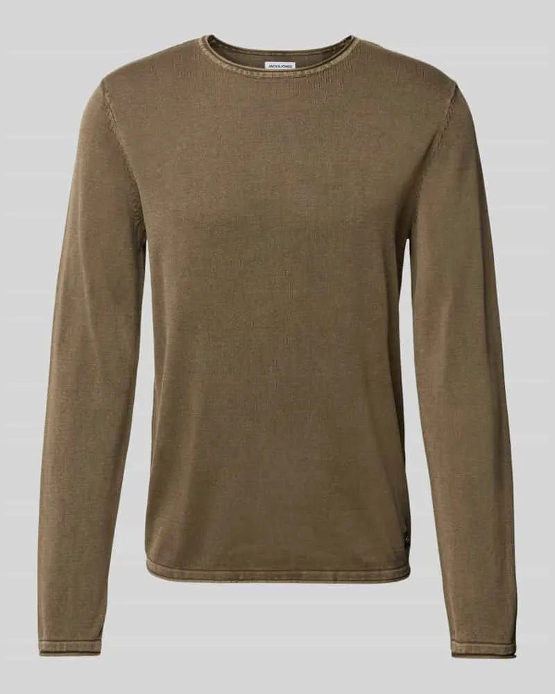 Jack & Jones Strickpullover mit Rundhalsausschnitt Modell 'ELEO 