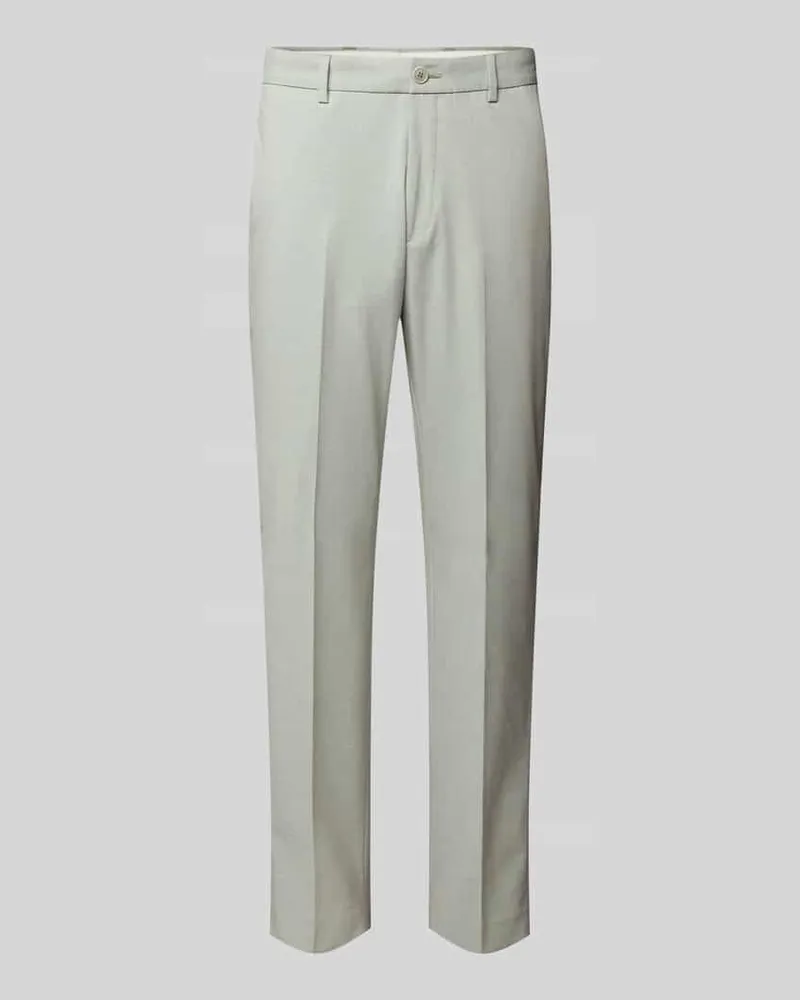 S.Oliver Slim Fit Anzughose in Flammgarnoptik 