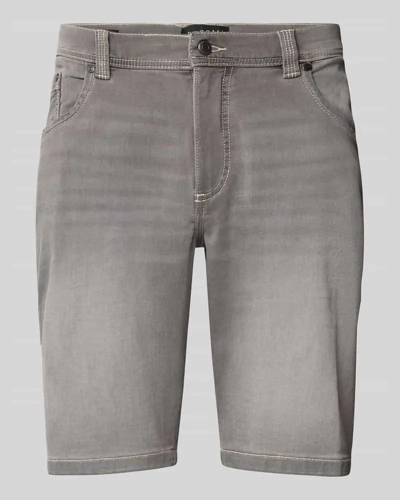 Bugatti Modern Fit Jeansshorts im 5-Pocket-Design 